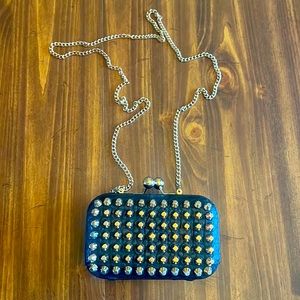 STREET LEVEL - Black and Gold Clutch